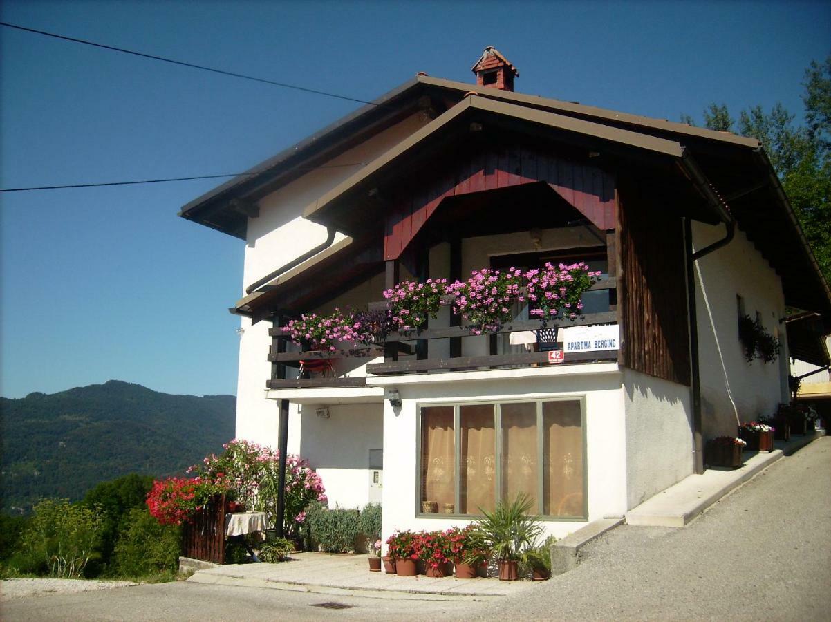 Apartmaji Berginc Kobarid Exteriér fotografie